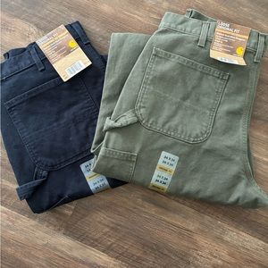 Washed Duck Work Dungaree pants
